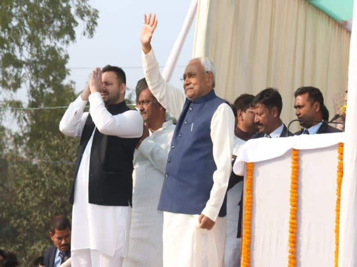 Bihar By-Election 2022 Voting will be held 5 december on Kudhni seat Nitish-Tejashwi attacked BJP Kurhani By Election: गठबंधन के बाद सीएम नीतीश कुमार और तेजस्वी यादव ने साथ में की पहली चुनावी रैली, क्या कुछ बोले