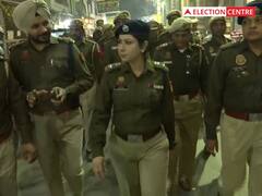 MCD चुनाव: वोटिंग से पहले अंतिम तैयारियां, जामा मस्जिद इलाके में पेट्रोलिंग, पुलिस ने लोगों से भी की बातचीत