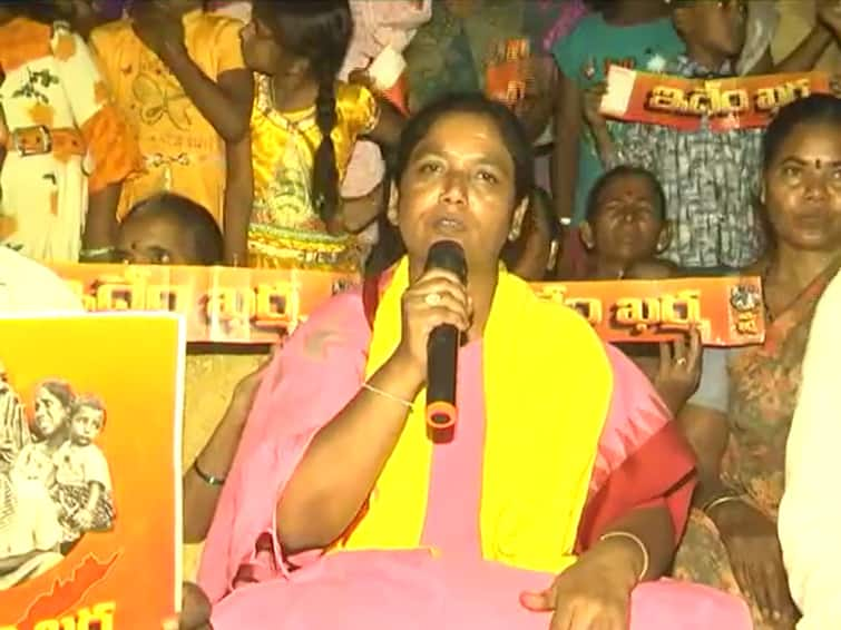 Raptadu Ex minister paritala sunitha fires on Mla Prakash reddy Jocky industry DNN Paritala Sunitha : పరిటాల జపం మానేసి, జాకీ పరిశ్రమను వెనక్కి తీసుకురండి- పరిటాల సునీత