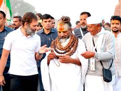 Bharat Jodo Yatra: 'Computer Baba' Joins Rahul Gandhi-Led Congress March In MP — WATCH