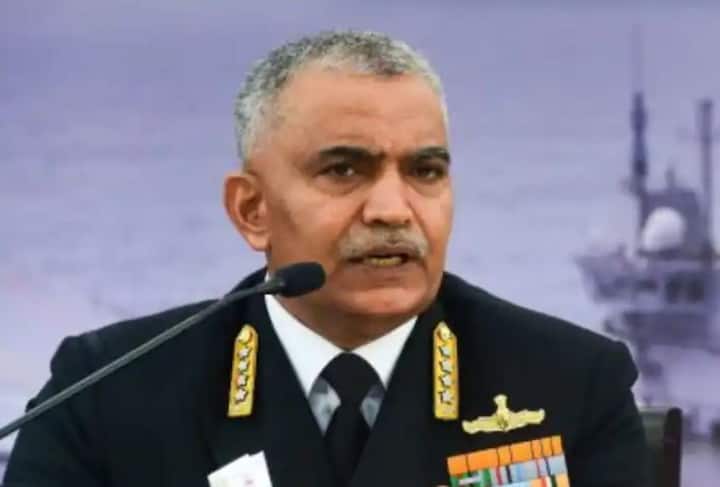 Navy Chief on Pentagon Report Navy chief said on China growing influence in Indian Ocean trying to counter ANN Navy Chief On Pentagon Report: हिंद महासागर के नजदीक जिबूती बेस पर बढ़ रही चीन की ताकत, अब नेवी चीफ ने दिया ये जवाब