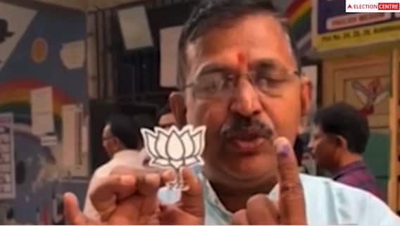 BJPના કોર્પોરેટર શરદ પાટીલે મત આપતી વખતે બનાવી લીધો વીડિયો અને પછી થયું આવુ..Watch Video