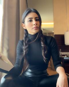 Mouni Roy In All Black Outfit. Check Out Pics