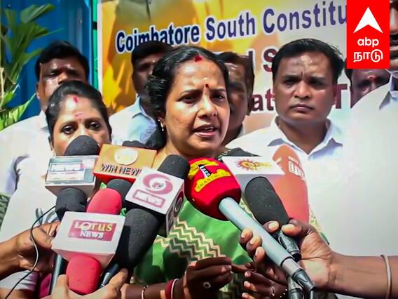 Vanathi Srinivasan Speech : “பொதுவெளியிலா பேசுவீங்க?”...காயத்ரி ரகுராமை எச்சரித்த வானதி