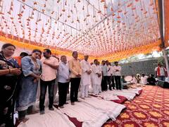 In Pics : सर्वसामान्यांसोबत जेवण, कार्यकर्त्यांशी चर्चा; असं होतं रोहित पवारांचं आत्मक्लेश आंदोलन