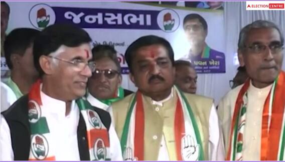 Gujarat Election 2022: ‘કિરીટ ભાઈ જીત રહે હૈ..55 સીટે કોંગ્રેસ જીત રહી હૈ...’