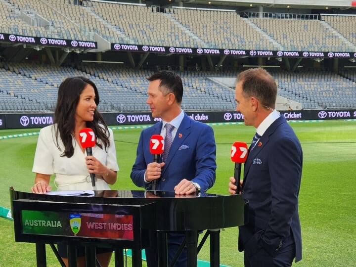 AUS vs WI Ricky Ponting returned to the field give big update on his health AUS vs WI: मैदान पर वापस लौटे रिकी पॉन्टिंग, अपने हेल्थ को लेकर दिया बड़ा अपडेट