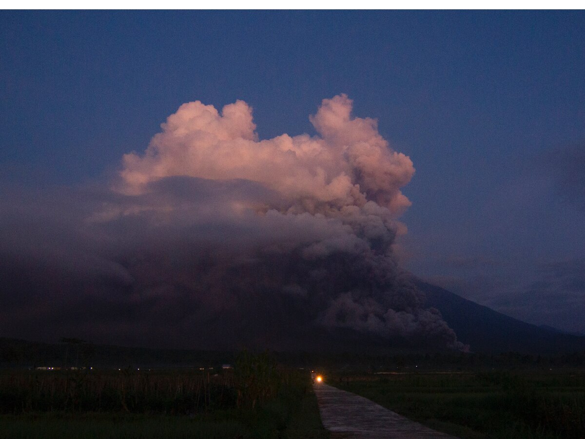 Indonesia Raises Volcano Warning To Highest Level After Mount Semeru Erupts