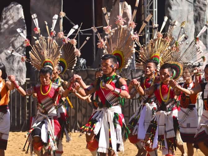 National Anthem Played Beautifully On Guitar At Inaugural Function Of  Nagaland's Hornbill Festival