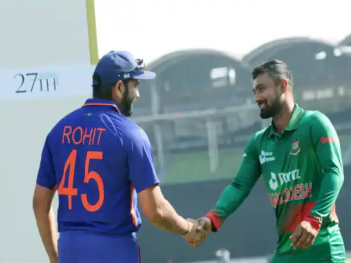 India vs bangladesh 1st ODI bangladesh won toss and elected to bowl first IND vs BAN, Toss Update : नाणेफेकीचा कौल बांग्लादेशच्या बाजूने, प्रथम गोलंदाजी करण्याचा घेतला निर्णय