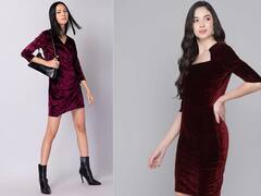 ये हैं क्रिसमस पार्टी में इंप्रेशन जमाने वाली रेड वेलवेट ड्रेस, कीमत 500 रुपये से भी कम