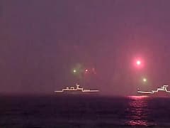 National Navy Day 2022: Ship Display Along Vizag Coast Leaves President Murmu In Awe. SEE PICTURES