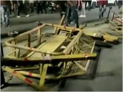 राजस्थान में हत्याकांड के विरोध में चल रहा प्रोटेस्ट हुआ हिंसक, प्रदर्शनकारियों ने पुलिस बैरिकेडिंग तोड़ी