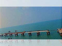 Pamban Bridge Reconstruction: India’s First Vertical Lift Railway Sea Bridge Nears Completion. SEE PICS