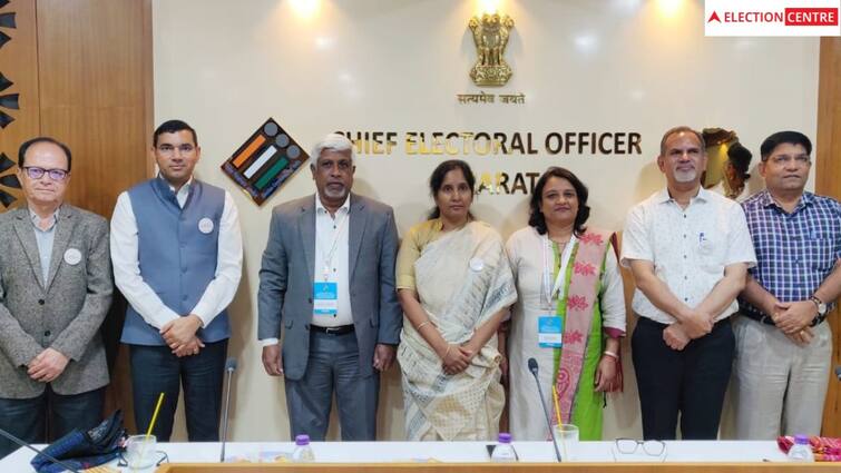 Officials from Sri Lanka and Mauritius came to Gujarat to observe the assembly election process Gujarat Election 2022: વિધાનસભાની ચૂંટણી પ્રક્રિયા જોવા શ્રીલંકા અને મોરેશિયસના અધિકારીઓ ગુજરાત આવ્યા