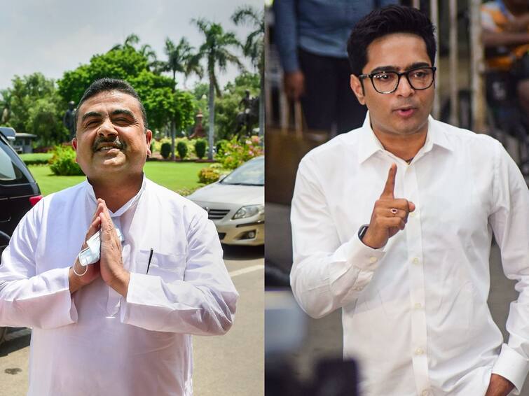 Suvendu Adhikari And Abhishek Banerjee Show Their Might In West Bengal Ahead Of Panchayat Polls