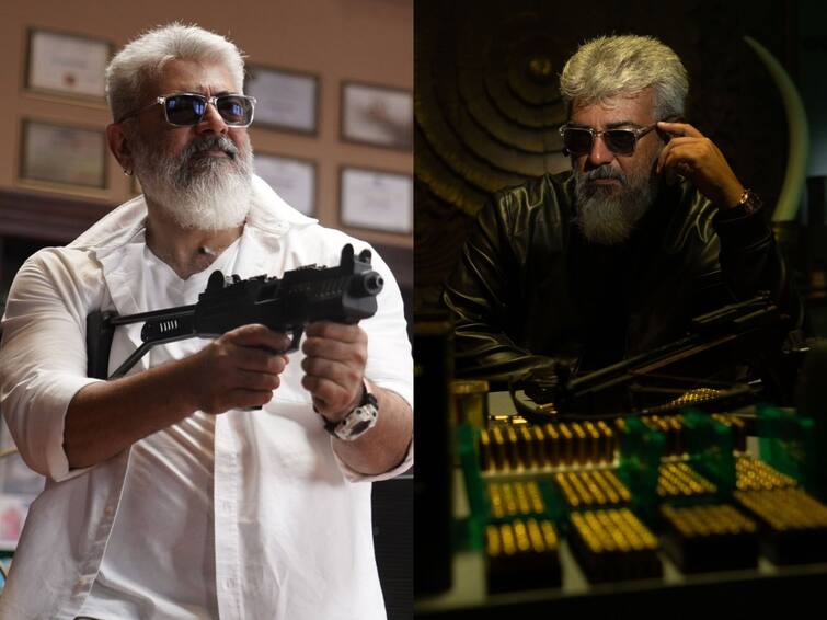 Thunivu Latest Stills Actor Ajith in Cool New Stylish Look Thunivu Movie Recent Photos Thunivu Latest Stills: என்ன ஆரம்பிக்கலாமா.. மிரட்டும் லுக்கில் அஜித்.. வைரலாகும் துணிவு புகைப்படங்கள்!