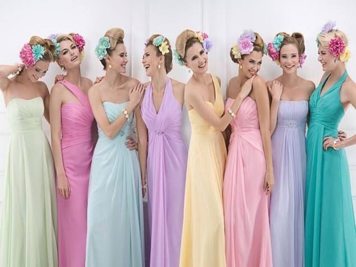 Pinterest | Pastel color dress, Colorful dresses, Birthday dresses