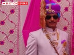 गुजरात में विवाह स्थल जाने से पहले पोलिंग बूथ पहुंचा बीएसएफ जवान, शादी के जोड़े में किया मतदान