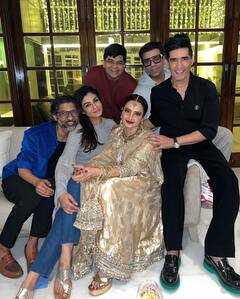 Manish Malhotra Bday Inside Pics: पार्टी में साथ दिखीं रवीना और रेखा, ये सितारे भी हुए शामिल