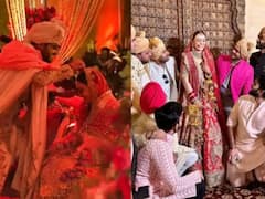 Hansika Motwani Wedding : हंसिका मोटवानी प्रियकर सोहेलसोबत अडकली लग्नबंधनात; 450 वर्ष जुन्या किल्ल्यात घेतले सप्तपदी