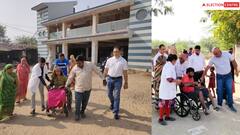 દિવ્યાંગો માટે ચૂંટણીપંચે કરી વ્હિલચેરની વ્યવસ્થા, મતદારોએ કહ્યું, અમને પગ મળી ગયા