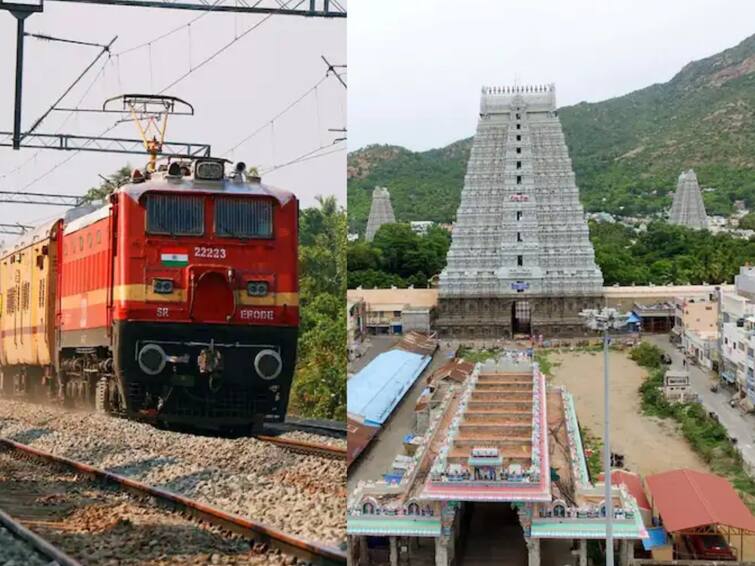 Tiruvannamalai Maha Deepam Festival Tomorrow Special buses trains operated Thiruvannamalai Deepam: நாளை திருவண்ணாமலை மகாதீபம்..! தொடங்கியது சிறப்பு பேருந்துகள், ரயில்கள் சேவை..! அலைமோதும் கூட்டம்