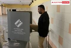 Gujarat Election 2022: નડિયાદમાં યુવકે પગથી મતદાન કરતાં કર્મચારીઓ પણ રહી ગયા દિગમૂઢ