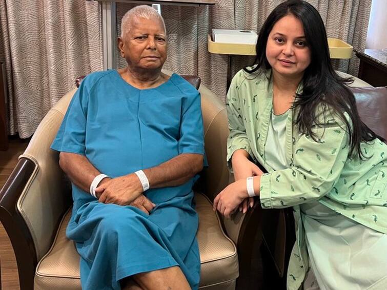 Ready to ROCK and ROLL Daughter of Lalu Prasad Yadav tweet before kidney donation to her father Lalu Prasad Yadav: சிகிச்சைக்கு தயாராகும் லாலு பிரசாத் யாதவ் ...மகள் பதிவிட்ட நெகிழ்ச்சி போஸ்ட்