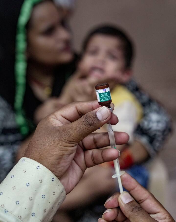 The campaign got off to a sluggish start on Thursday, when 1,142 kids in the 9-to-5-year-old age range received an extra dosage, while 20 kids in the 6 to 9-month age range received no treatment at all. The figures rose to 3,208 and 109, respectively, on Friday. The figures were 3,064 and 55, respectively, on Saturday.(Source: PTI)