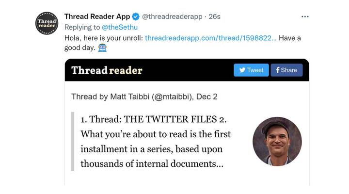 ट्विटर पर ट्वीट के लिए वर्ड लिमिट होती है. ऐसे में यूजर्स लंबी बात पूरी करने के किए ट्वीट थ्रेड्स का सहारा लेते हैं. कभी-कभी, ऐप के इंटरफेस में लंबे थ्रेड्स को पढ़ना मुश्किल होता है. इस मुश्किल को दूर करने के किए थ्रेडर ऐप आता है - ऐप लंबे थ्रेड्स को