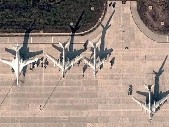 Putin Tu 95 Nuclear Bombers Are Reportedly Blown Up In Ukrainian Drone Attack On Russian Airbase Russia Ukraine War:તો યુક્રેને તોડી પાડ્યું પુતિનનું બ્રમ્હાસ્ત્ર Tu-95 પરમાણું બોમ્બર? સામે આવી તસવીરો