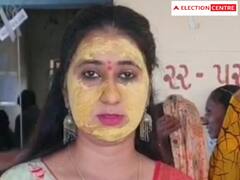 Gujarat Election 2022: છોટા ઉદેપુરમાં પીઠી ચોળેલી કન્યા ઢોલના તાલે વાજતે ગાજતે આવી મતદાન કરવા, કહી આ વાત