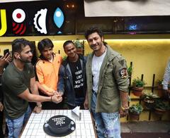 Vidyut Jammwal Celebrates Pre-Birthday With Fans Who Tattooed His Name, Cycled Across India - See Pics