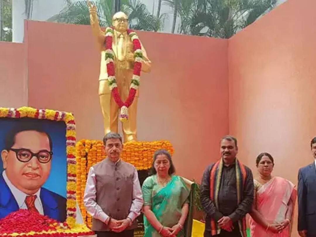 Ambedkar Statue Unveiled: கவர்னர் மாளிகையில் அம்பேத்கர் சிலை திறந்து வைத்தார் தமிழக ஆளுநர் ஆர்.என். ரவி.. முழு விவரம்.. dr ambedkar statue unveiled at raj bhavan by tn governor rn ravi Ambedkar Statue Unveiled: கவர்னர் மாளிகையில் அம்பேத்கர் சிலை திறந்து வைத்தார் தமிழக ஆளுநர் ஆர்.என். ரவி.. முழு விவரம்..