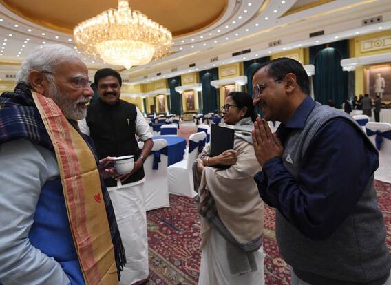 India's G20 Presidency: దిల్లీ సీఎం నుంచి దీదీ వరకు- అఖిలపక్ష భేటీలో నేతలతో మోదీ ముచ్చట్లు