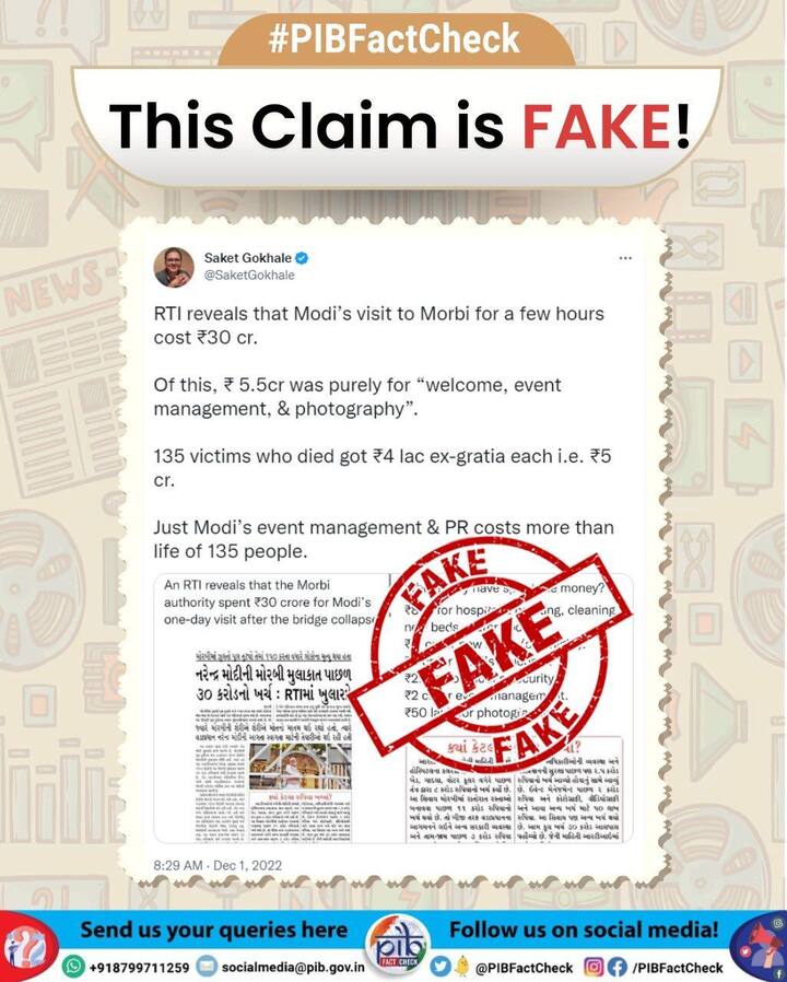 ABP News Morbi Bridge Collapse Update: ગુજરાત પોલીસે TMC નેતા સાકેત ગોખલેની કેમ કરી ધરપકડ ? જાણો શું છે મામલો