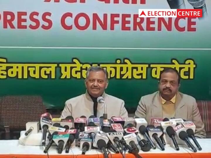 Himachal Pradesh Election 2022 Congress Leader Naresh Chauhan Statement on Exit Poll ANN 'एग्जिट पोल से खुश हो लें बीजेपी नेता, Congress बनाएगी सरकार' हिमाचल कांग्रेस उपाध्यक्ष नरेश चौहान का दावा