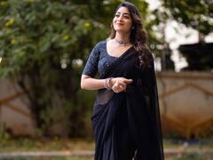 బ్లాక్ సారీలో ‘బిగ్ బాస్’ బ్యూటీ భానుశ్రీ