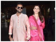 Hansika Motwani, Sohael Khaturiya Hold Hands As They Return To Mumbai After Wedding, See Pics