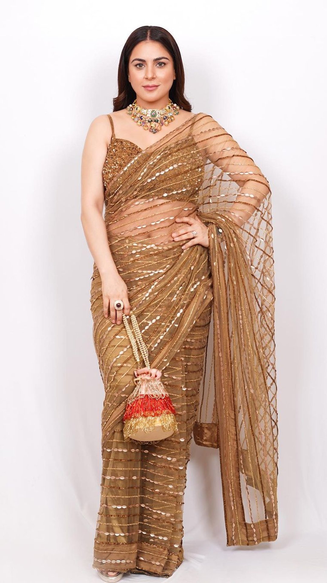 Lovely Black Soft Banarasi Silk Saree With Elaborate Blouse