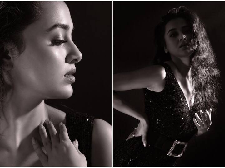 Tejasswi Prakash is turning up the heat with her latest pictures from her recent photoshoot.