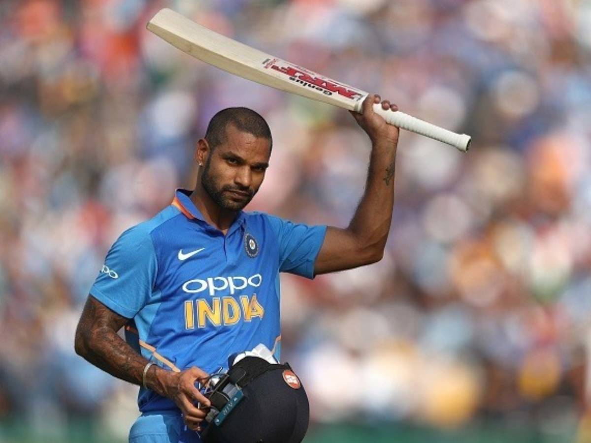 IND Vs BANG: Shikhar Dhawan Celebrates 37th Birthday With Rahul Dravid ...