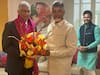 TDP Chief Chandrababu Naidu Meets NITI Aayog CEO Parameswaran Iyer