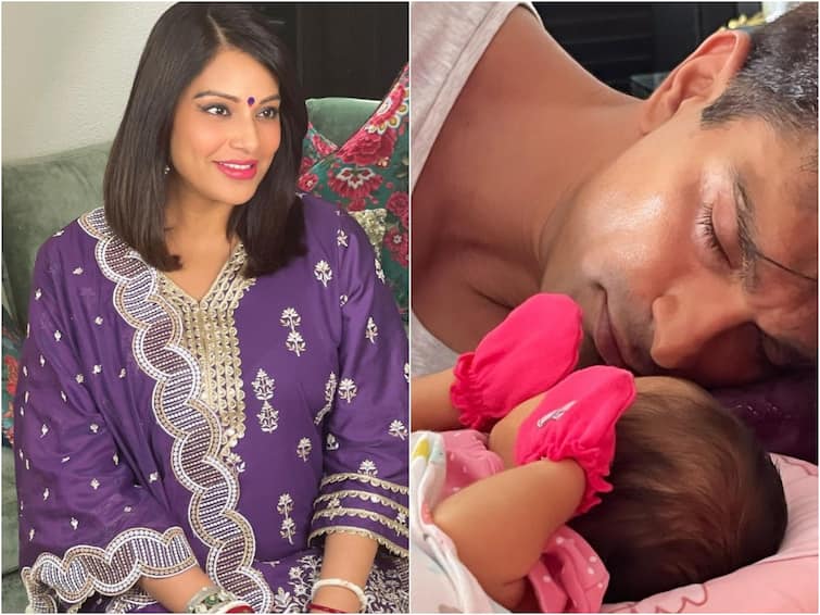 Bipasha Basu Posts Adorable Picture Of Karan Singh Grover Dozing Off With Daughter Devi