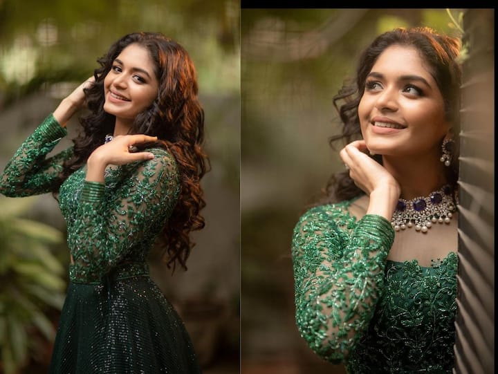 Aditi Shankar Latest Photos: பச்சை நிற உடையில் அதிதி சங்கரின் அசத்தலான க்ளிக்ஸ்.!