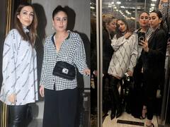 Manish Malhotra Bday Bash: पार्टी की रौनक बनीं करीना-करिश्मा और मलाइका-अमृता, छा गया गर्ल गैंग का ग्लैमर