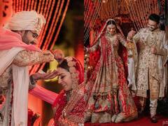 Hansika Marriage Photos : ஜோராக நடந்து முடிந்த ஹன்சிகாவின் திருமனம்..! வைரலாகும் க்யூட் க்ளிக்ஸ்!