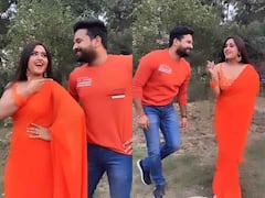 अजय देवगन और काजोल के गाने में लगा भोजपुरी तड़का, काजल राघवानी को देख रितेश पांडे का दिल जोरो से धड़का