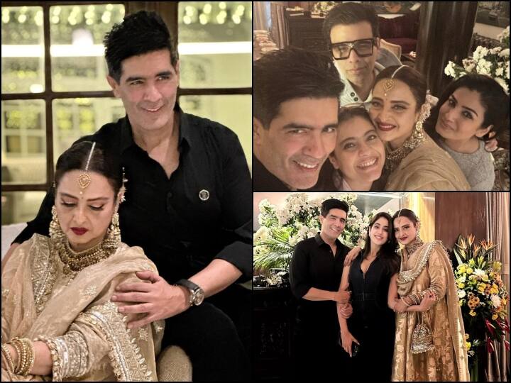 Manish Malhotra Birthday Bash Pics: बॉलीवुड के फेमस फैशन डिजाइनर मनीष मल्होत्रा ने 5 दिसंबर को अपने घर ग्रैंड बर्थडे पार्टी दी थी. पार्टी में बॉलीवुड के बड़े-बड़े स्टार्स शामिल हुए थे.